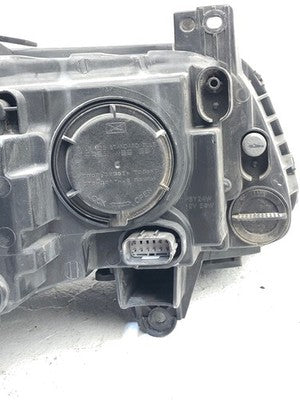 11-14 Chrylser 300 Driver Left Headlight Front Lamp Black Bezel Halogen Light