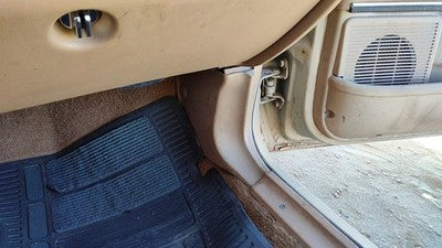 1984 Ford Tempo Passenger Right Lower Kick Trim Panel Oem Tan