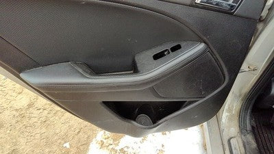 2011-14 Kia Optima Sx Driver Left Rear Inside Door Trim Panel Only Back Black Va