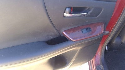 10-12 Lexus Hs250h Hybrid Driver Left Rear Inside Door Trim Panel Back Black 25