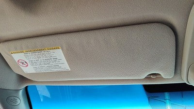 2004 Toyota Sienna Driver Left Sun Visor Oem Fawn 41 7432008090A0