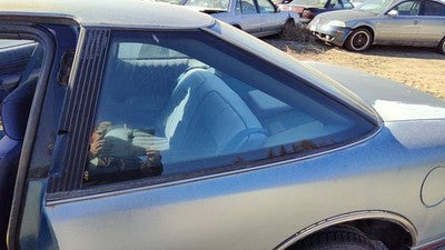 1988-1997 Olds Cutlass Cierra Driver Left Rear Quarter Glass Back Side Window