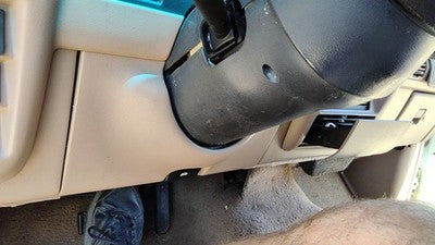 1993-1994 Ford Explorer Lower Dash Under Column Knee Bolster Trim Panel Oem Tan