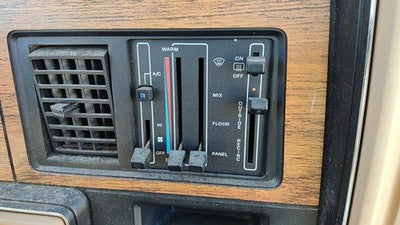 1984 Ford Tempo Temperature Control Module In Dash Heater Ac Head Unit Oem