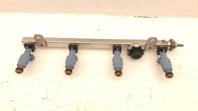 2010-2013 Kia Forte Complete Fuel Rail With Injectors Set Loaded Oem 2.4L