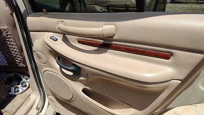 98 Navigator Passenger Right Rear Inside Door Trim Panel Wh Switches Back Tan Kx