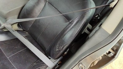 07-09 Sentra Driver Left Front Seat Belt Retractor Shoulder Charcoal W 2.0L