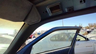 89 Olds Cutlass Cierra Passenger Right A Pillar Trim Windshield Post Panel Blue