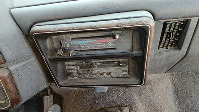 1987-1991 F250 Pickup Trim Bezel Around Radio Surround Dash Panel Oem