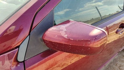04-06 Mitsubishi Galant Driver Left Side Mirror Door Mounted P06 Ultra Red Pearl