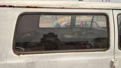 1971-1977 Dodge Van B200 Passenger Right Rear Quarter Glass Back Side Window Oem
