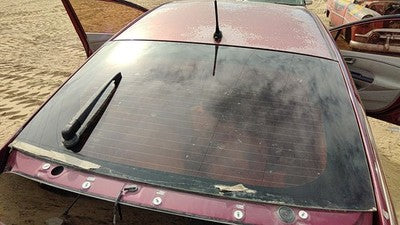 2010-2014 Honda Insight Upper Back Glass Rear Window Oem 73211Tm8A01