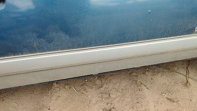 89 Olds Cutlass Calais Passenger Right Front Moulding From Door Trim Blue 2 Door