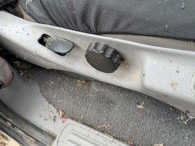01 Expedition Passenger Right Side Power Seat Switch With Trim Panel Oem Gray 12