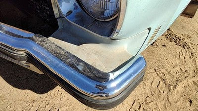 74-75 Cutlass Supreme Driver Left Front Fender Filler Moulding Trim Strip Blue