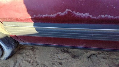 1990 Olds 88 Passenger Right Rear Moulding From Door Oem Back Trim Strip