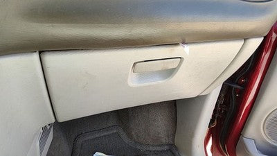 06 Town Country Glove Box Assembly Complete Door With Latch Oem Khaki J1