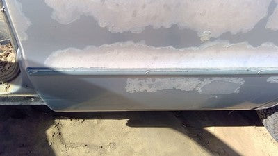 1991 Chevy Caprice Driver Left Rear Moulding From Door Oem Back Trim Strip Blue