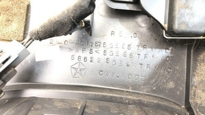 2000 Dodge Dakota Center Floor Console Shifter Trim Bezel Manual Trans 4X4