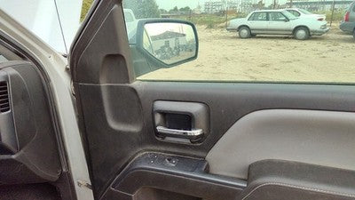 14-19 1500 Passenger Right Front Door Trim Panel With Switches H2r Gray