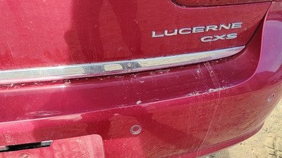2007 Buick Lucerne License Plate Trim Surround Panel Oem Tail Trunk Finish
