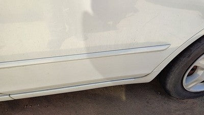 03 Altima Driver Left Rear Moulding From Door Oem Back Trim Strip White Qx3