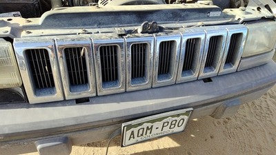 1993-1995 Jeep Grand Cherokee Front Grille Assembly Oem Chrome 55054890