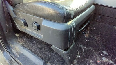 2008 Ford Expedition Passenger Right Side Seat Trim Panel Oem 1W Black/Camel