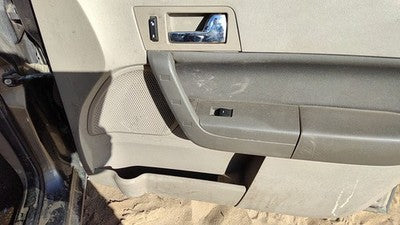 08-11 Focus Passenger Right Front Door Trim Panel With Switches Sedan Gray Gs