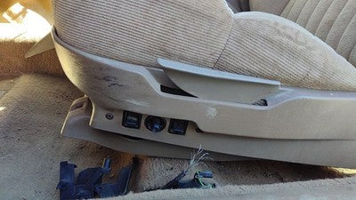 1993 Grand Prix Driver Left Side Seat Trim Panel Oem Tan 2 Door