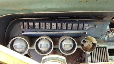 1964-66 Ford Thunderbird Coupe Speedometer Cluster Instrument Gauges Panel Dash