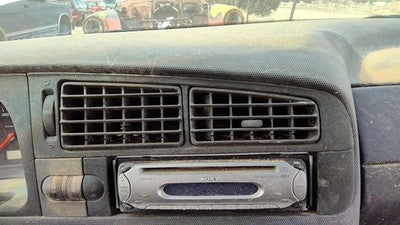 1999-2000 Vw Cabrio Convertible Center Dash Heater Vent Assembly Oem Ac Black