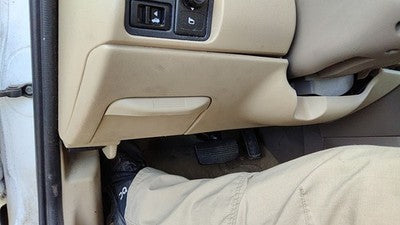2000-2006 Nissan Sentra Lower Dash Under Column Knee Bolster Trim Panel Sand H