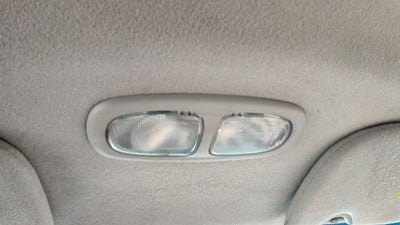 2005-2009 Gmc Envoy Center Overhead Console Dome Light Map Lamp Cubby Gray 28H