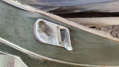 1953 Chevy Bel Air 150 Sedan Passenger Right Front Door Latch Striker Oem
