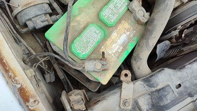 1992 Jeep Cherokee Complete Battery Box Mount Tray With Hold Down Oem 4.0L