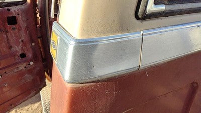 1983 Chevy K30 Driver Left Rear Moulding On Quarter Panel Oem