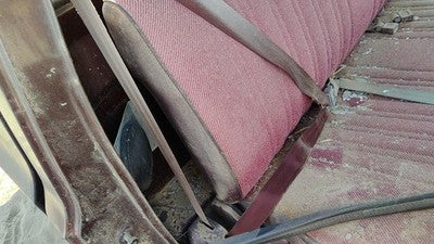 1983 Gmc Sierra C3500 Passenger Right Front Seat Belt Retractor Oem Shoulder Red