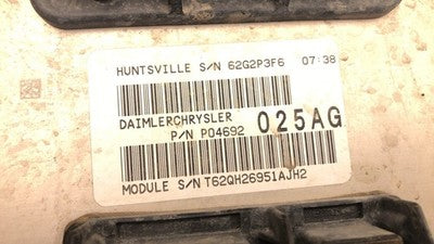 2006 Dodge Durango Multifunction Control Module Computer Oem 4X4 4.7L Bcm Oem
