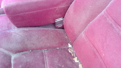 1990 Olds Eighty Eight Driver Left Front Seat Belt Buckle Receiver Oem Red