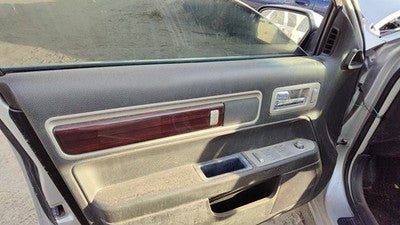 07-09 Lincoln Mkz Driver Left Front Door Trim Panel With Master Switch Black Mw