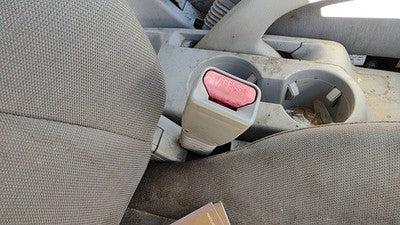 06-11 Accent Passenger Right Front Seat Belt Buckle Receiver Fz Gray 4 Door