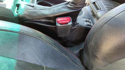 15-21 Subaru Wrx Driver Left Front Seat Belt Buckle Receiver Cbl30 Carbon Black