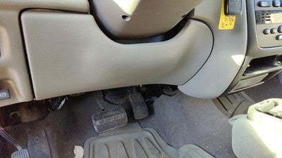 2000-2002 Ford Taurus Lower Dash Under Column Knee Bolster Trim Panel Oem Gray