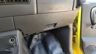 1996-02 Express Van 2500 Passenger Lower Dash Knee Bolster Trim Panel 69W Gray