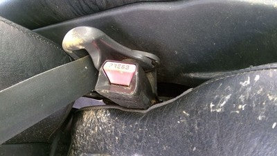 91 Mitsubishi Galant Vr-4 Passenger Right Front Seat Belt Buckle Female Receiver
