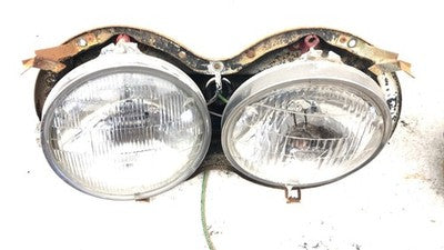 1958 Chevy 300 Driver Left Passenger Right Headlight Assembly Set Oem Bucket