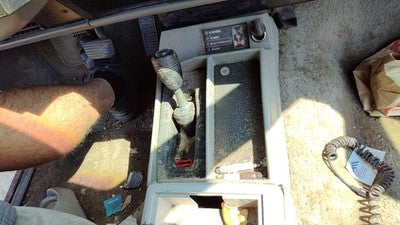 1993 S10 Blazer Center Floor Console Trim Bezel Only Oem Gray