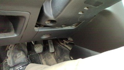 02-05 Civic Hatchback Si Lower Dash Under Column Knee Bolster Trim Panel Black