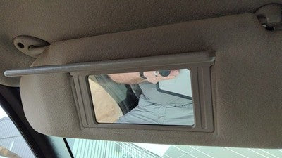 1999 Dodge Stratus Driver Left Sun Visor Oem Agate Az